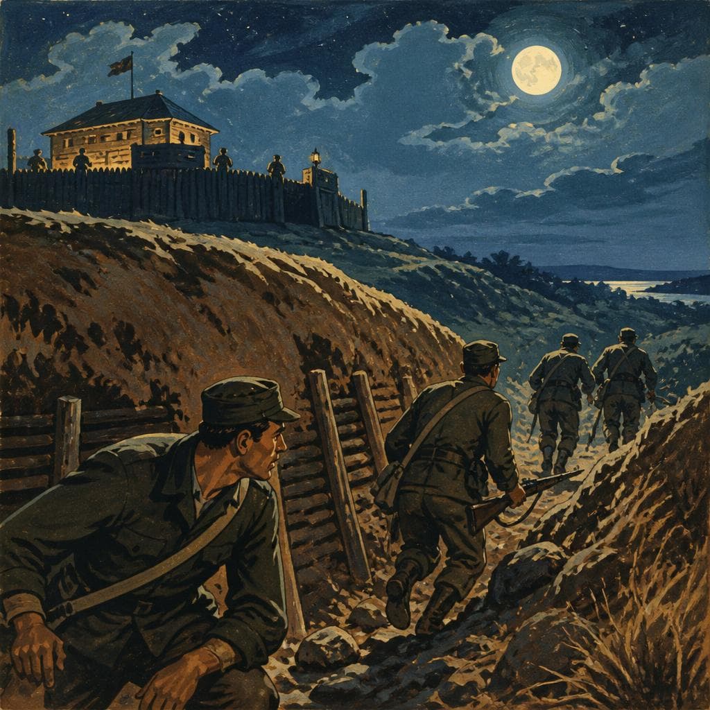 Cover art for The Night Fort Davidson Vanished Behind Them