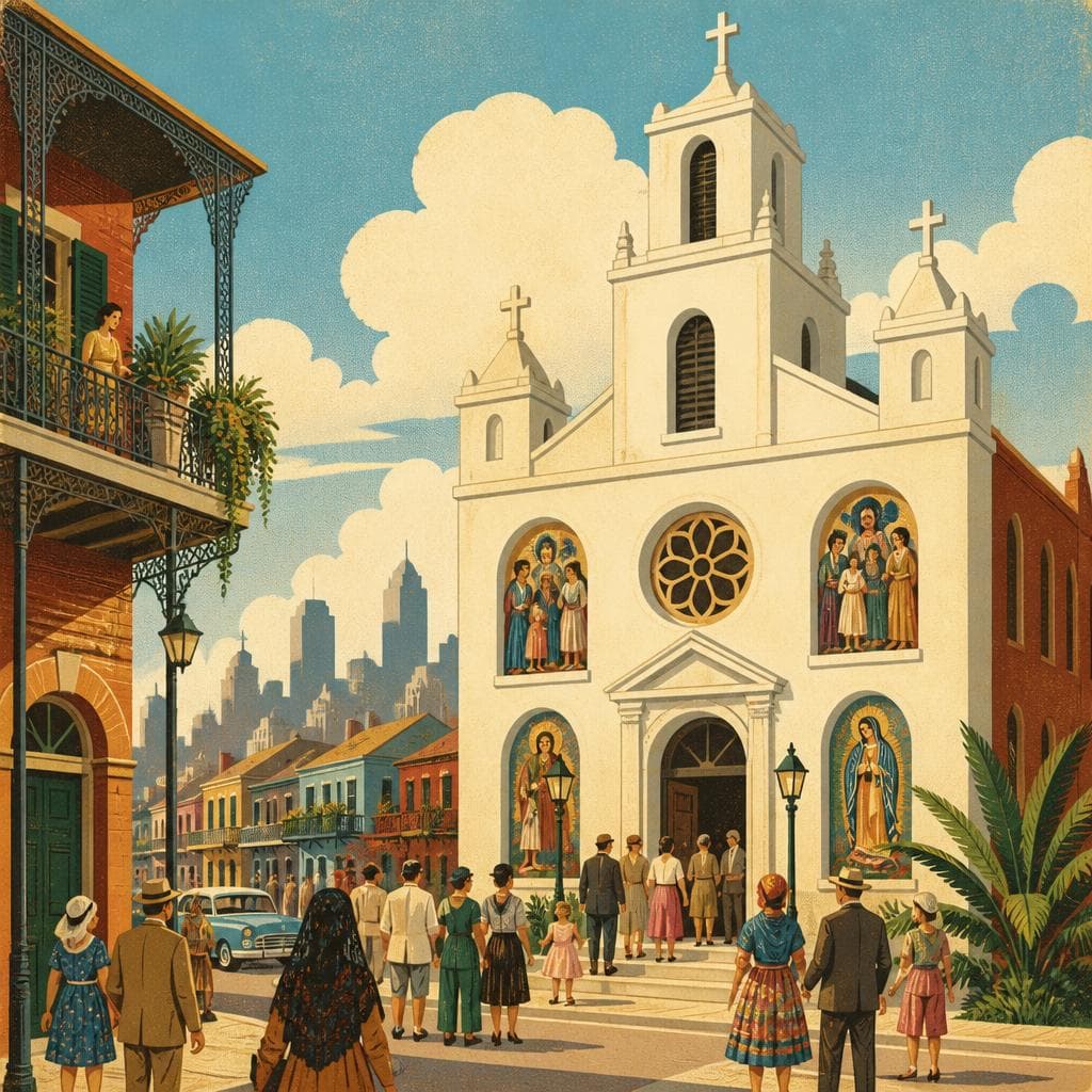 Cover art for At the Quarter’s Edge, a Church of Many Tongues