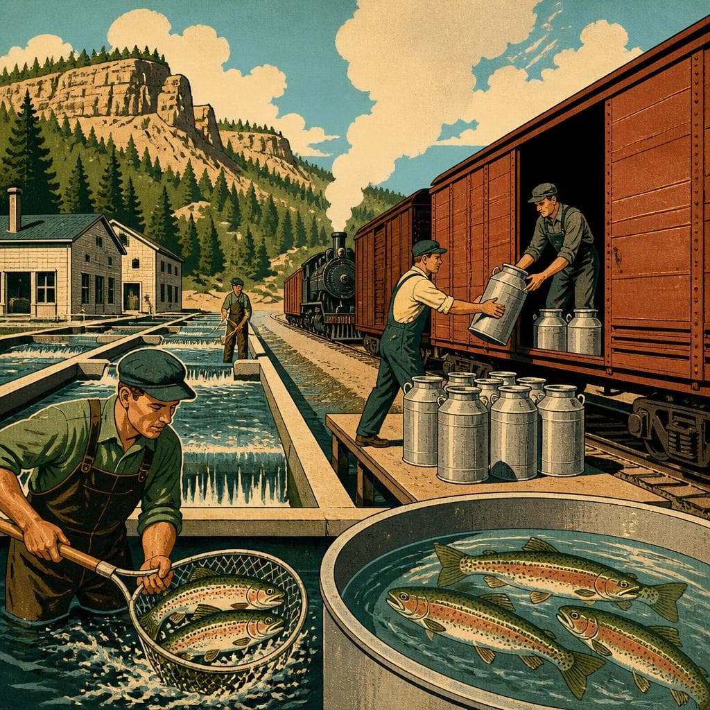 Cover art for When Spearfish Sent Trout by Train