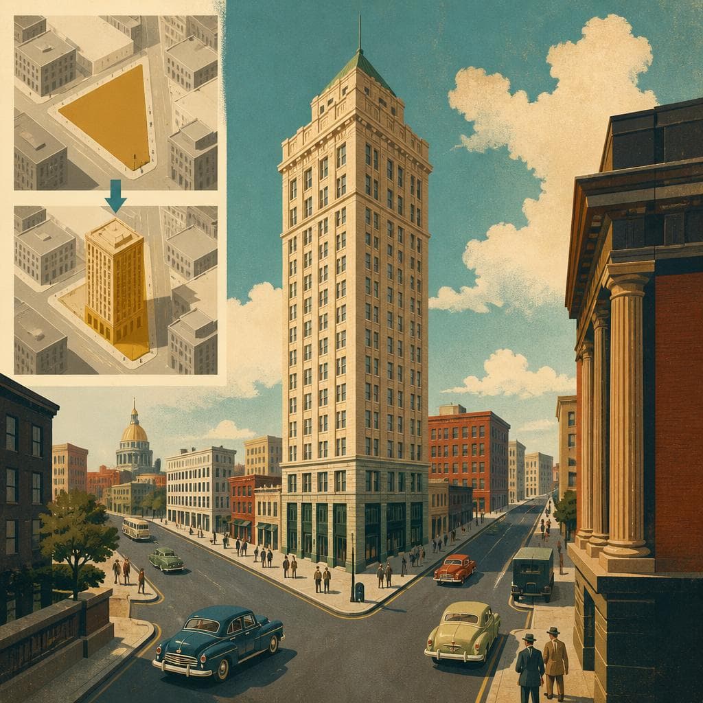Cover art for Where Three Streets Made a Landmark