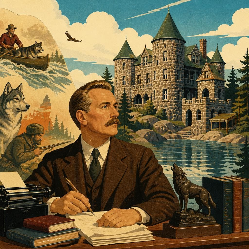 Cover art for A Castle for a Best-Selling Mythmaker
