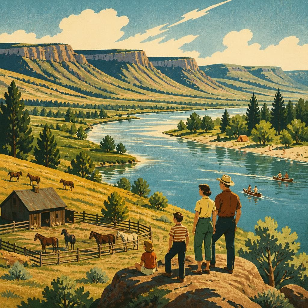 Cover art for Where Ranch Country Opened to the River