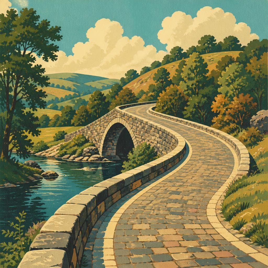 Cover art for The Bridge That Refused to Go Straight