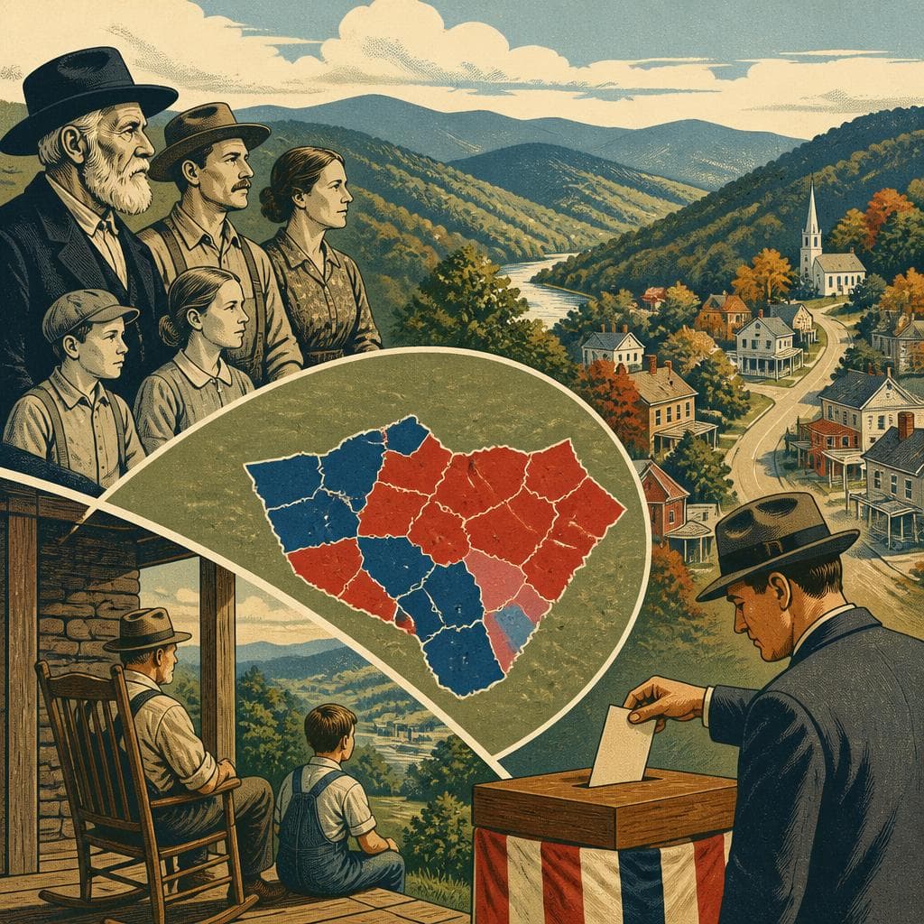 Cover art for The County That Voted Like It Remembered