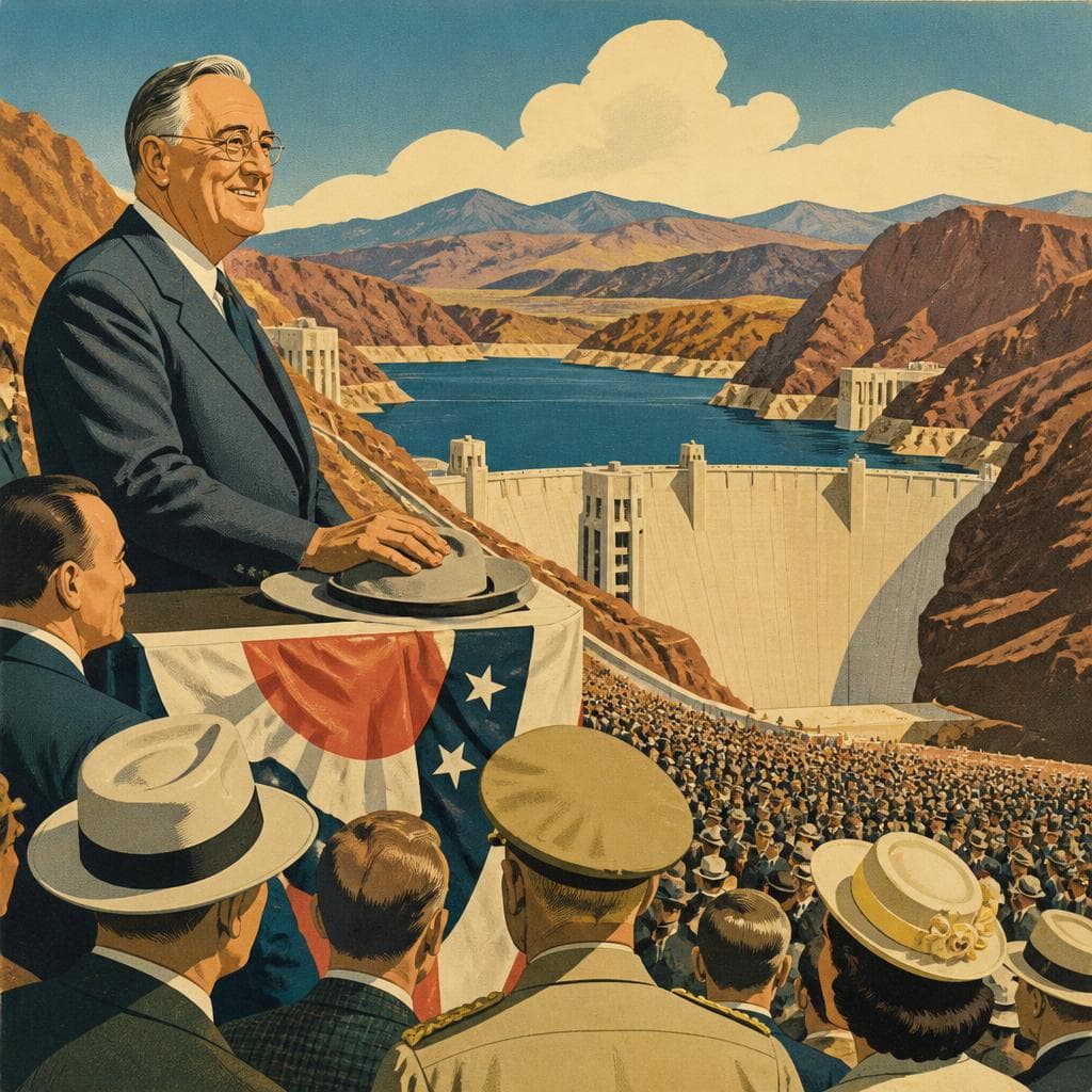 Cover art for When Roosevelt Came to the Dam