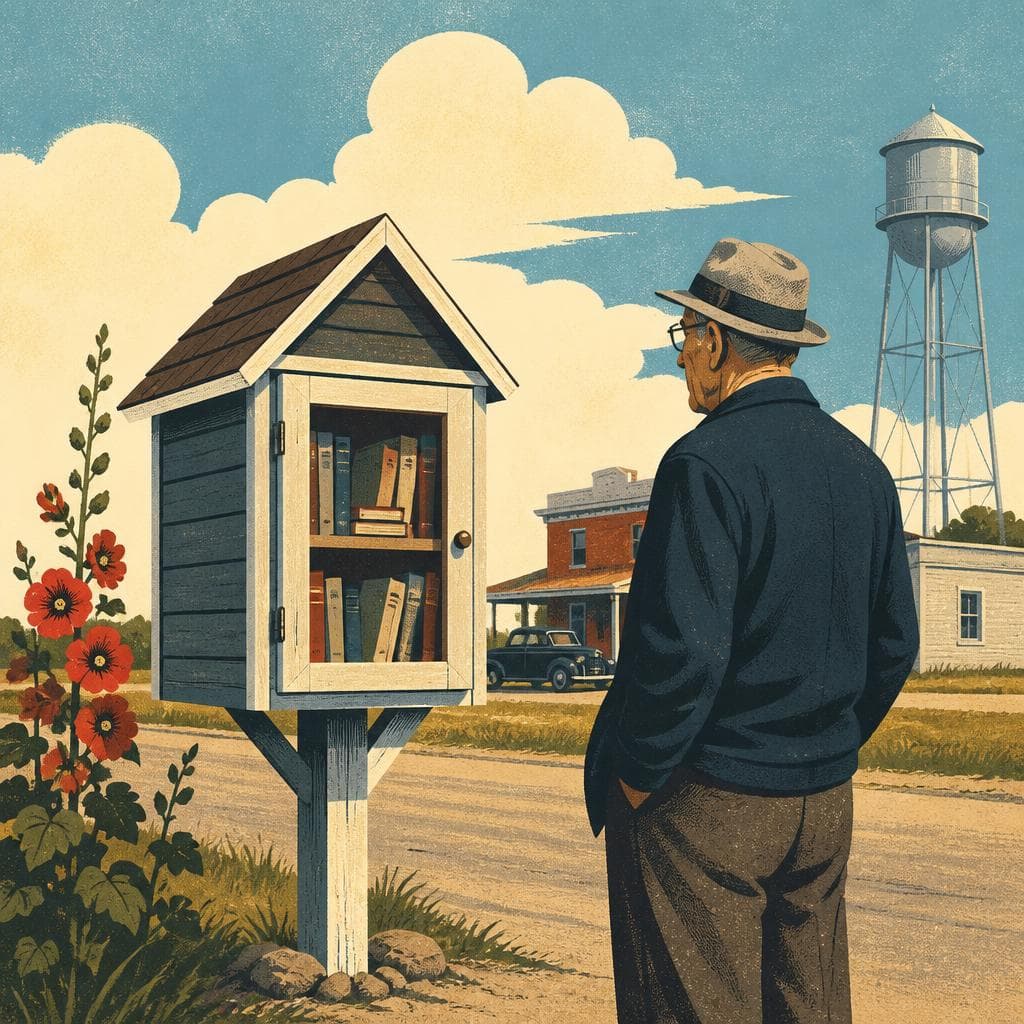 Cover art for A Tiny Library for Rudy