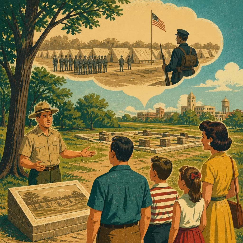 Cover art for How Camp Blount Came Back Into View
