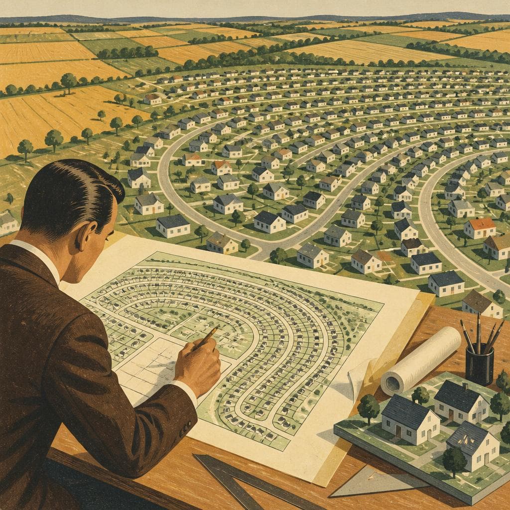 Cover art for A Town Drawn Before It Arrived
