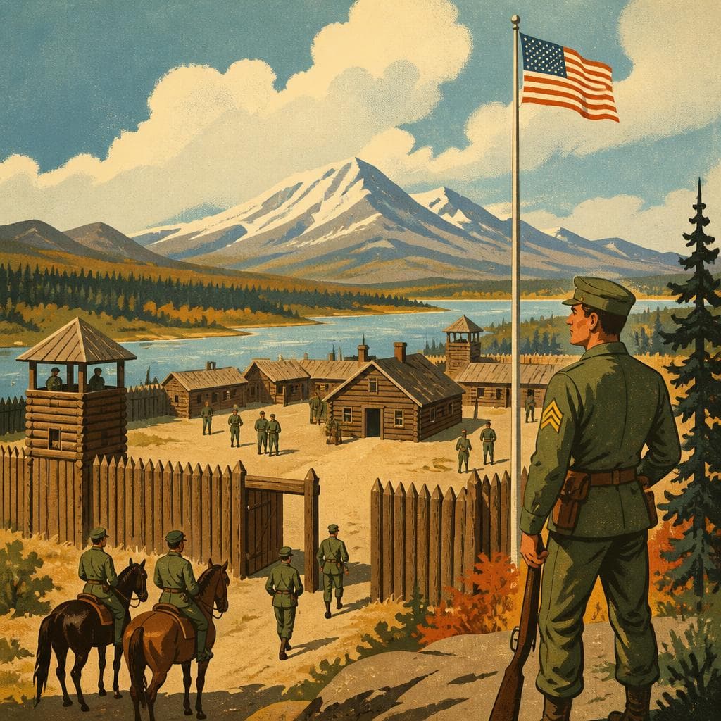Cover art for Where the Army Drew a Harder Line North