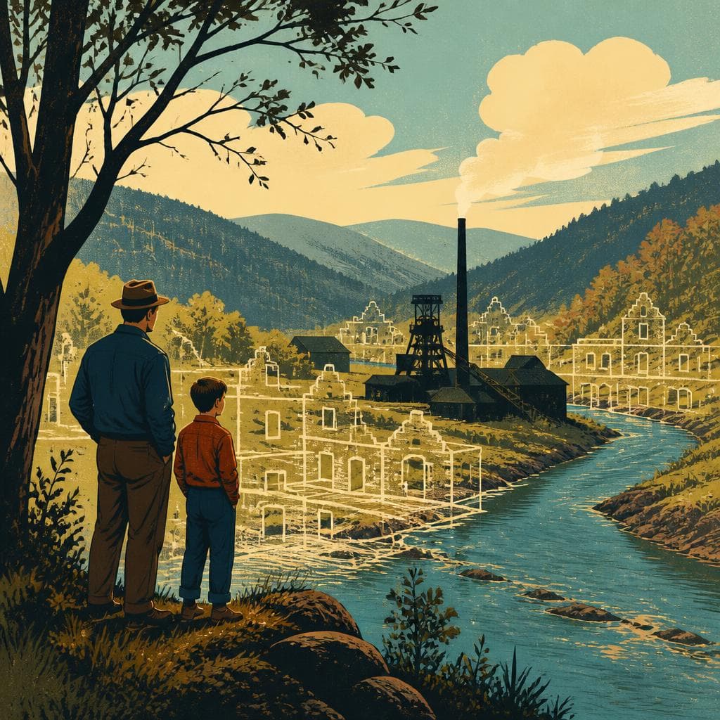 Cover art for Where a Coal Town Still Shows Its Shape