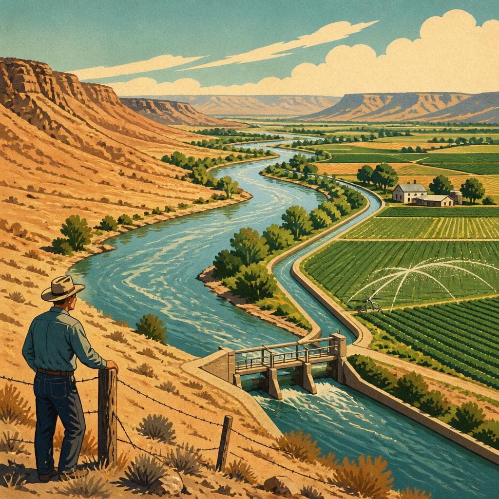 Cover art for The River That Taught the Valley to Grow