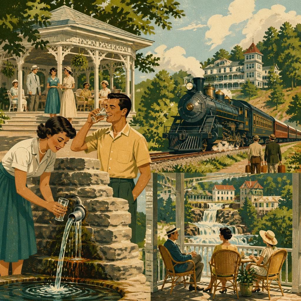 Cover art for Where the Springs Became a Town