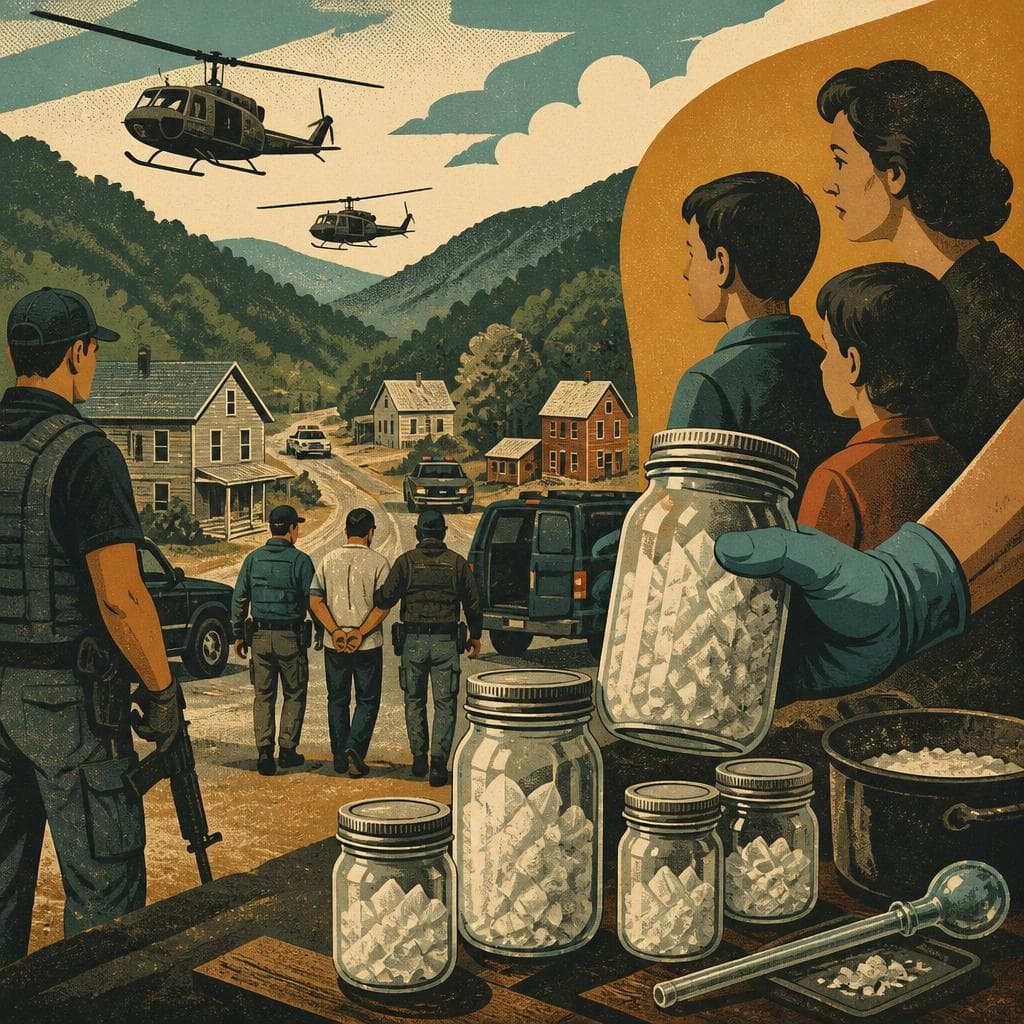 Cover art for When the Drug War Came in Glass Jars