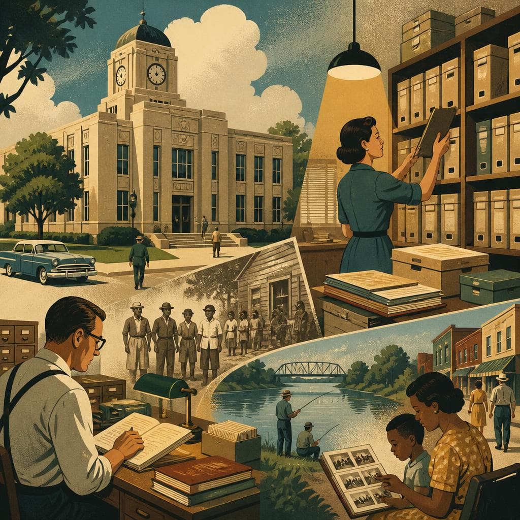 Cover art for Where Falls County Kept Its Memory