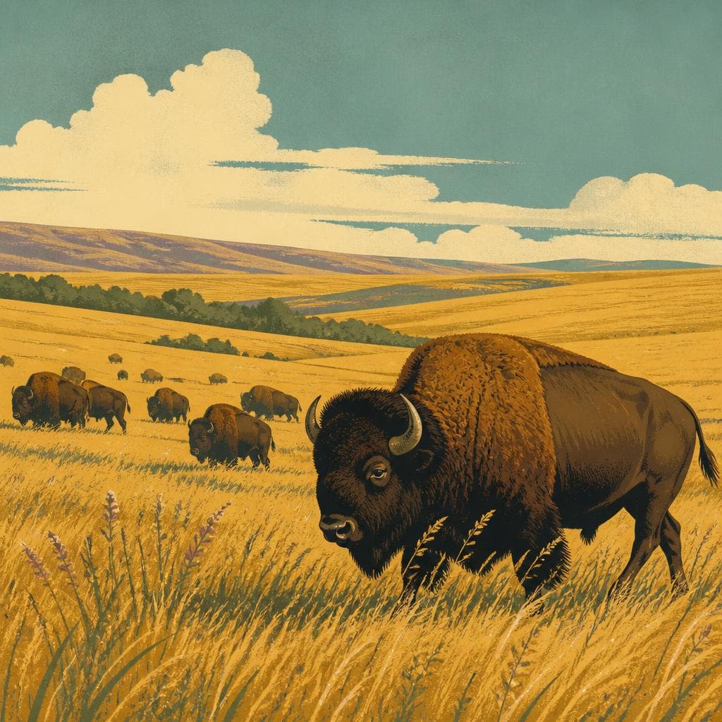 Cover art for When the Prairie Got Its Bison Back