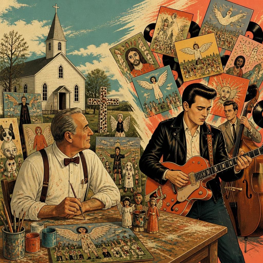 Cover art for When Howard Finster Met Rock and Roll