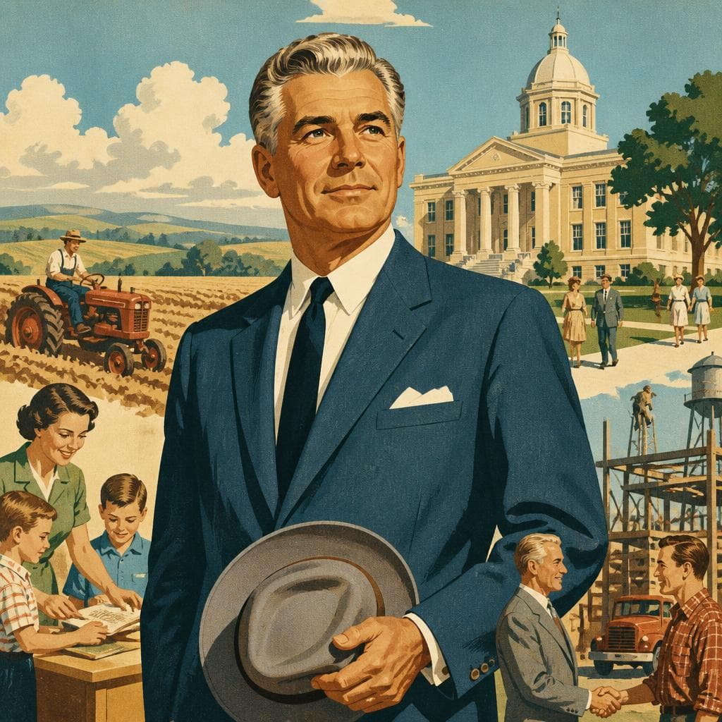 Cover art for The Man Who Gave Brooks County Its Name