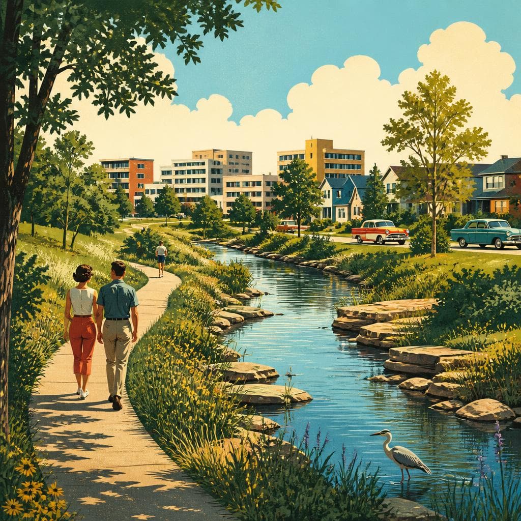 Cover art for Following Sugar Creek Through a Growing Waukee