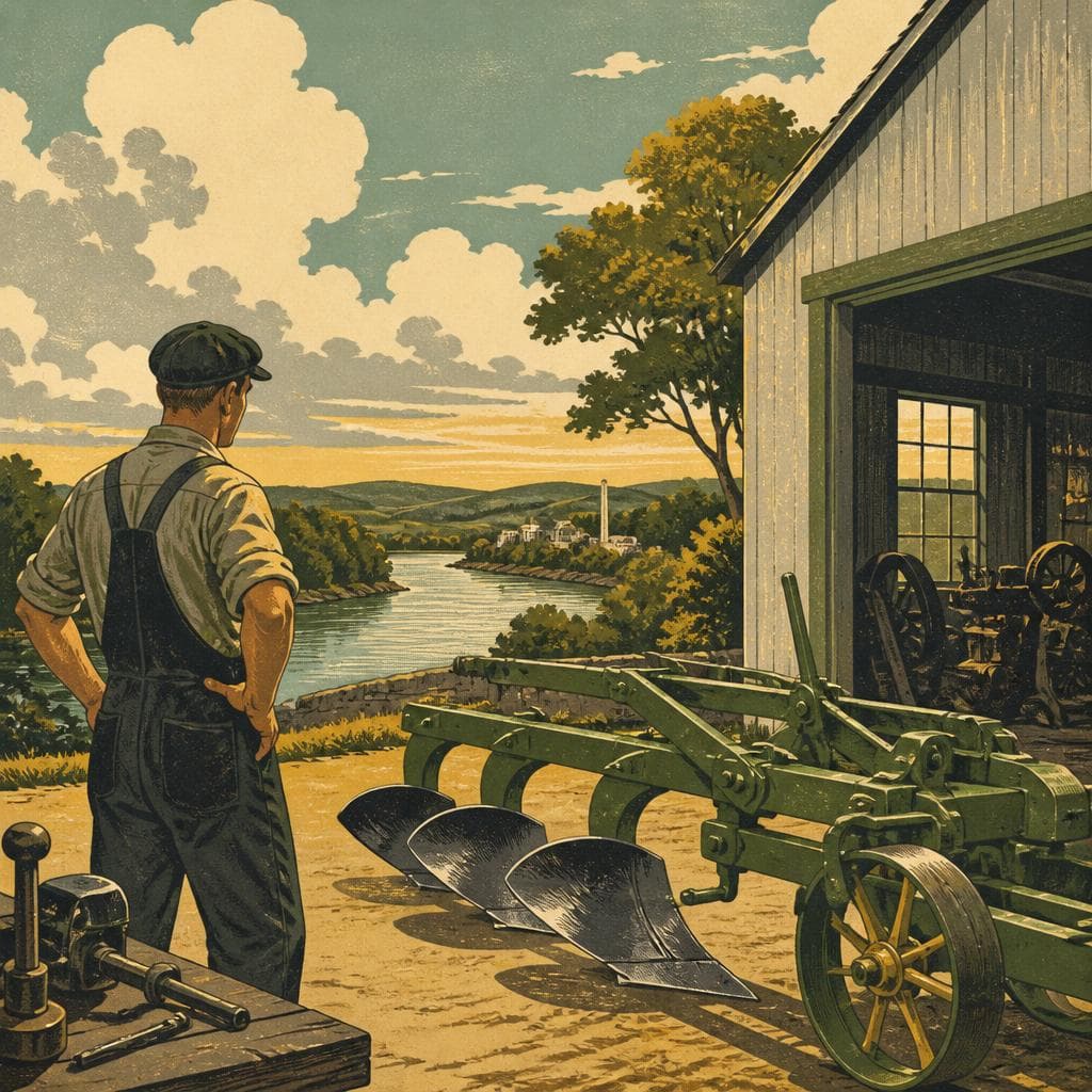Cover art for Where the Steel Plow Began