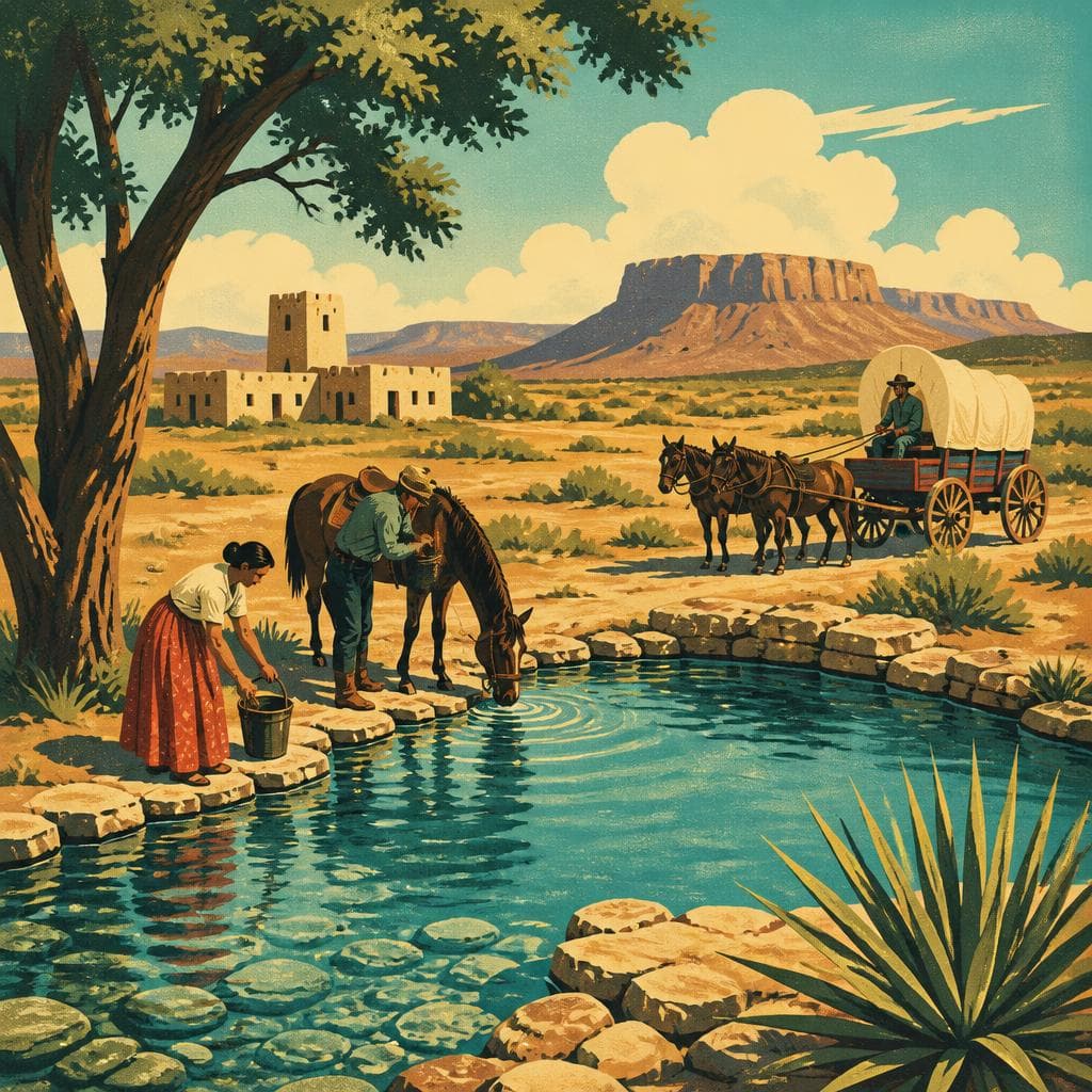 Cover art for Where Water Built Fort Stockton