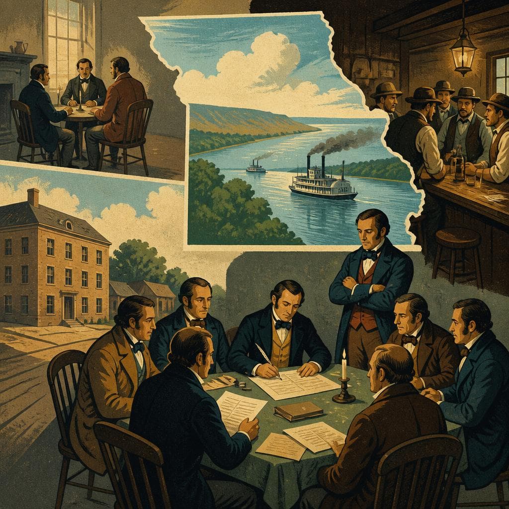 Cover art for Where Missouri Began, Without Much Ceremony