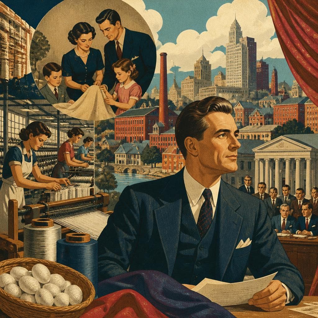 Cover art for The Family Name Woven Into a City