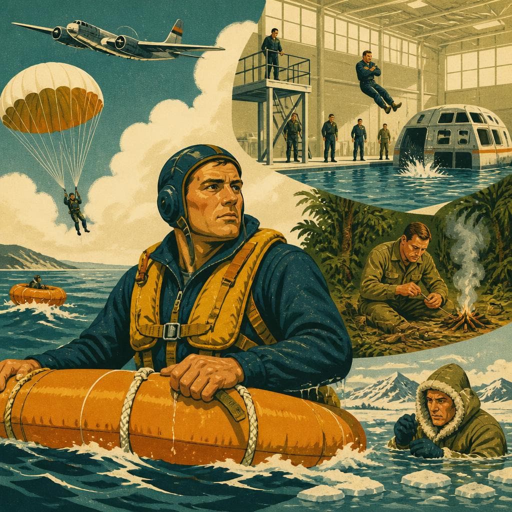 Cover art for Where Aircrews Learn to Survive