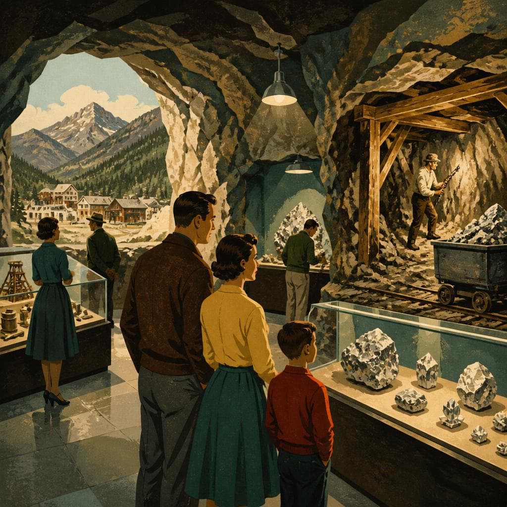 Cover art for Inside the Mountain, Creede Tells Its Silver Story