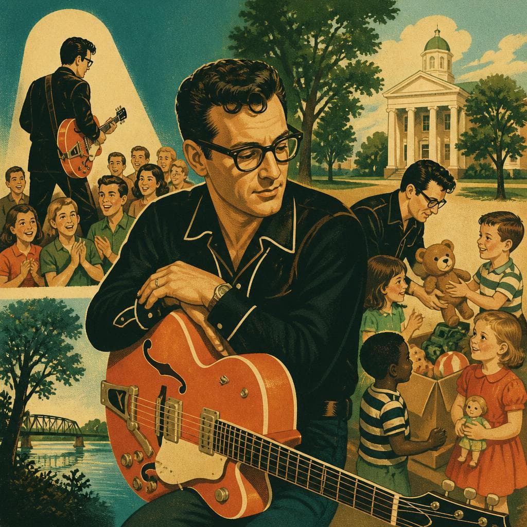 Cover art for Carl Perkins’s Quiet Encore in Jackson