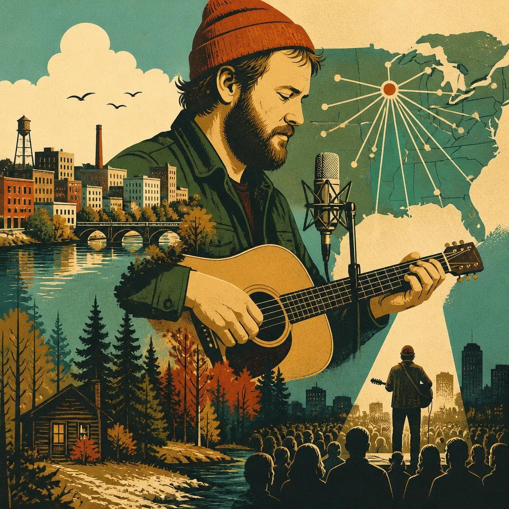Cover art for How Justin Vernon Put Eau Claire on the Indie Map