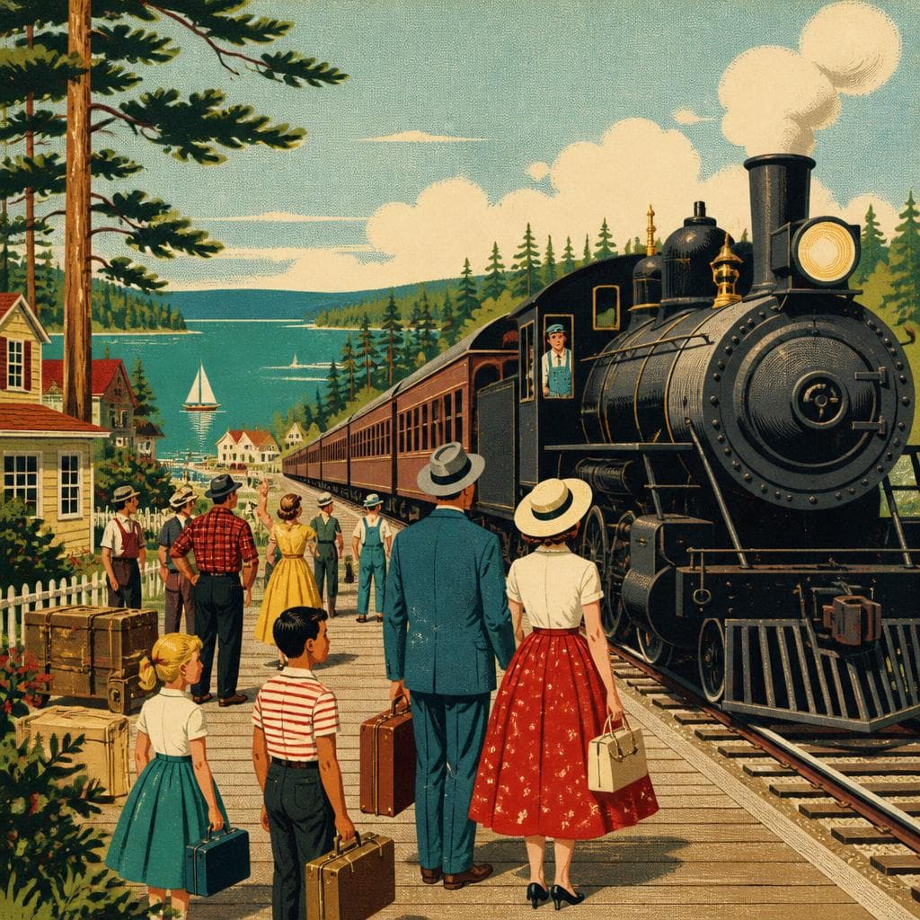 Cover art for When the Train Made Alden a Stop