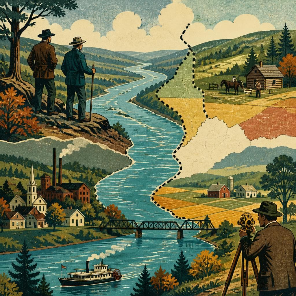 Cover art for Where Water Drew the County Lines
