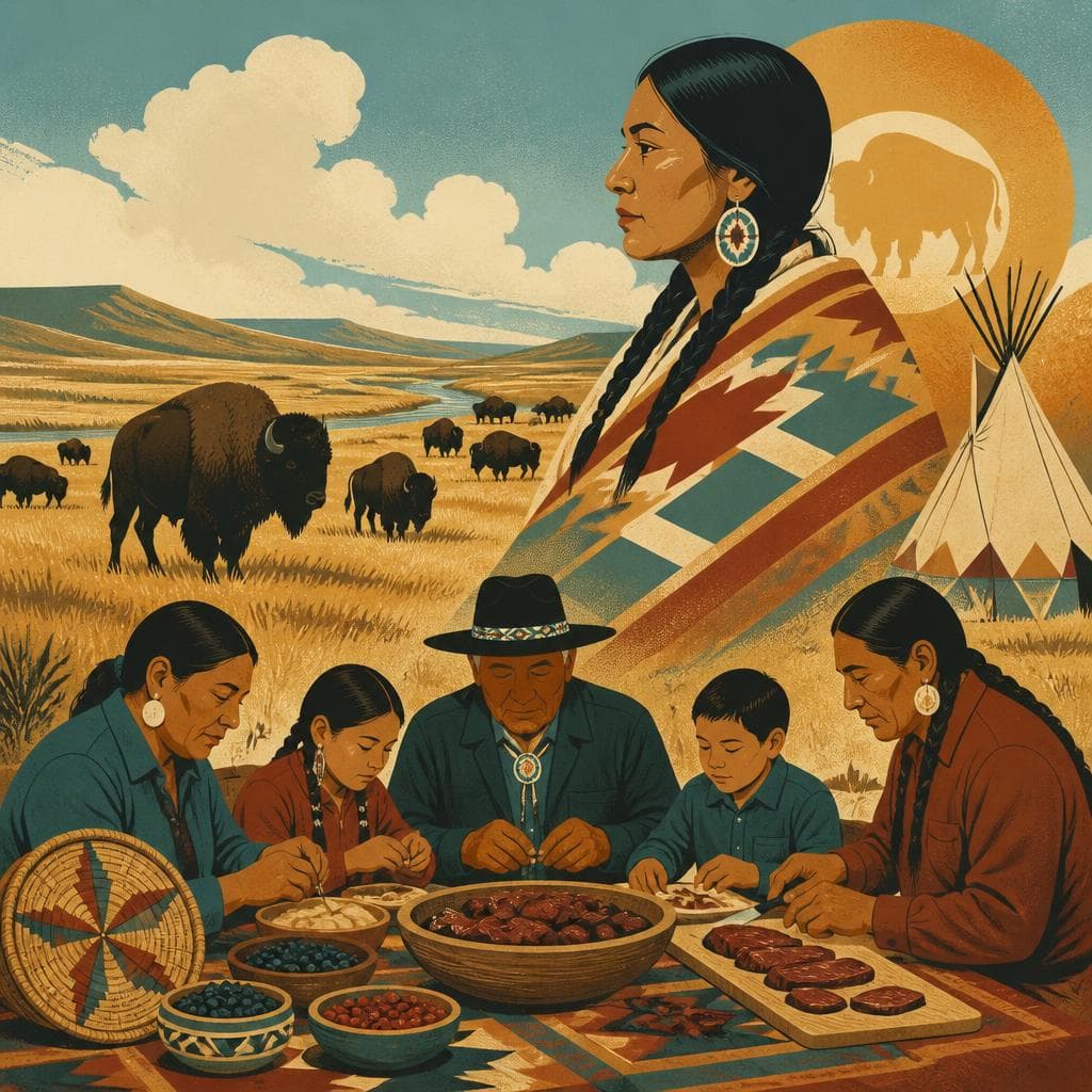 Cover art for Buffalo, Belonging, and the Northern Cheyenne Table