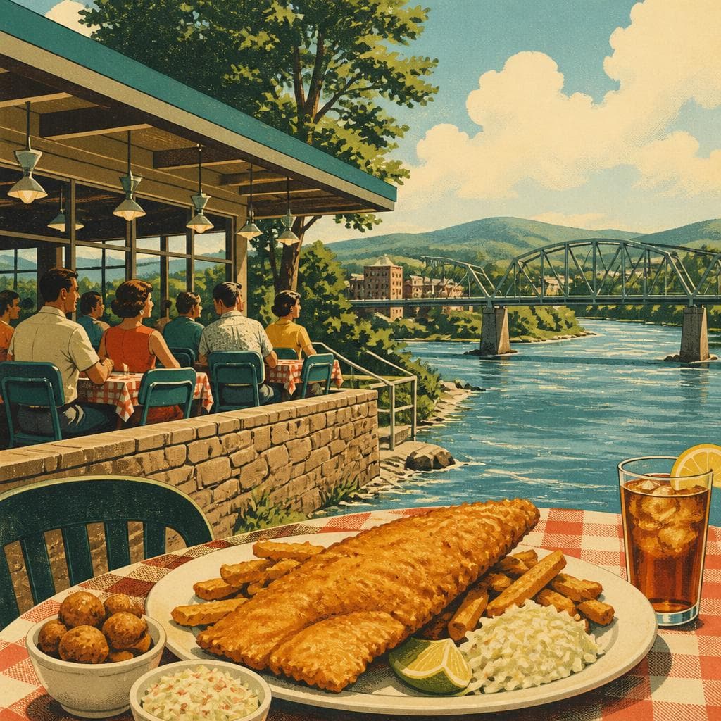 Cover art for Where the River Meets the Fryer