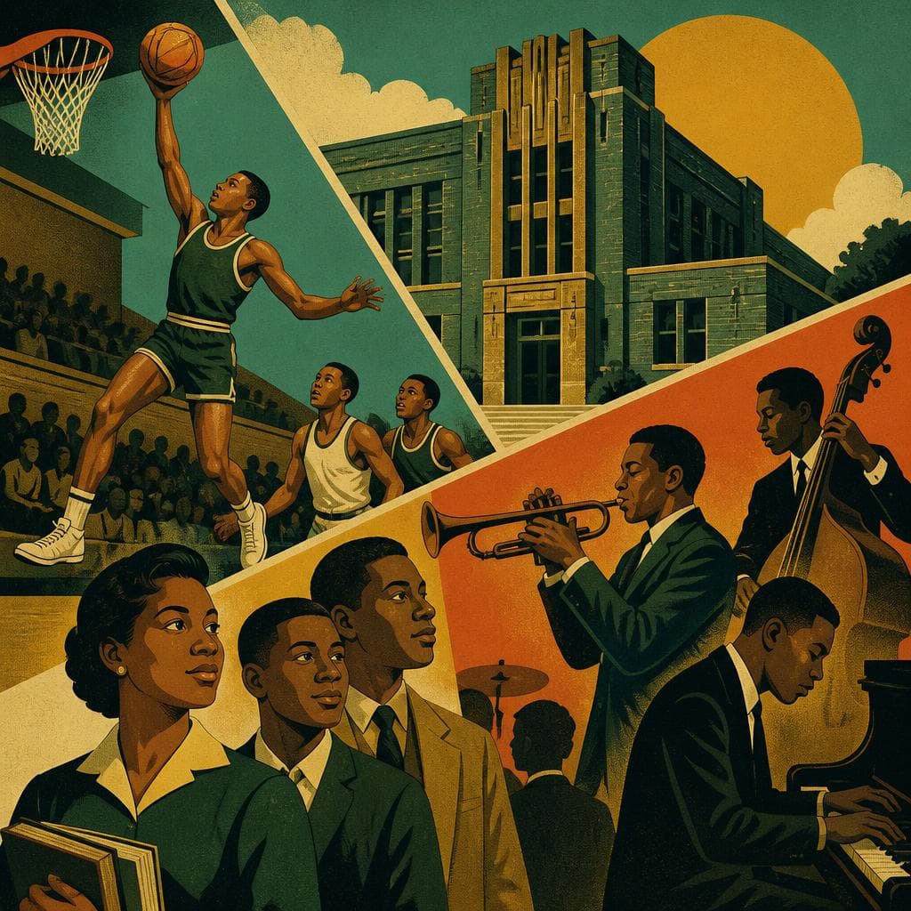 Cover art for Where Basketball and Jazz Rose at Crispus Attucks