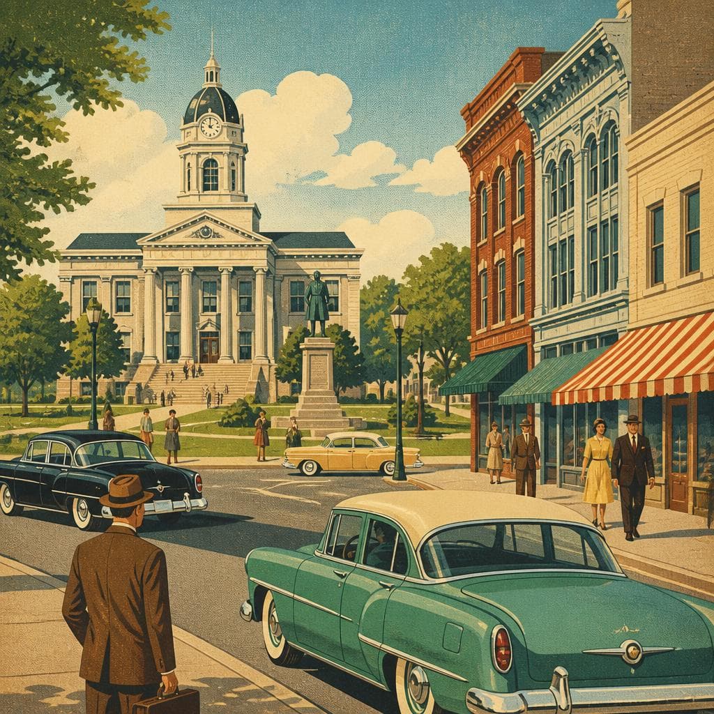 Cover art for Where the Courthouse Made Downtown
