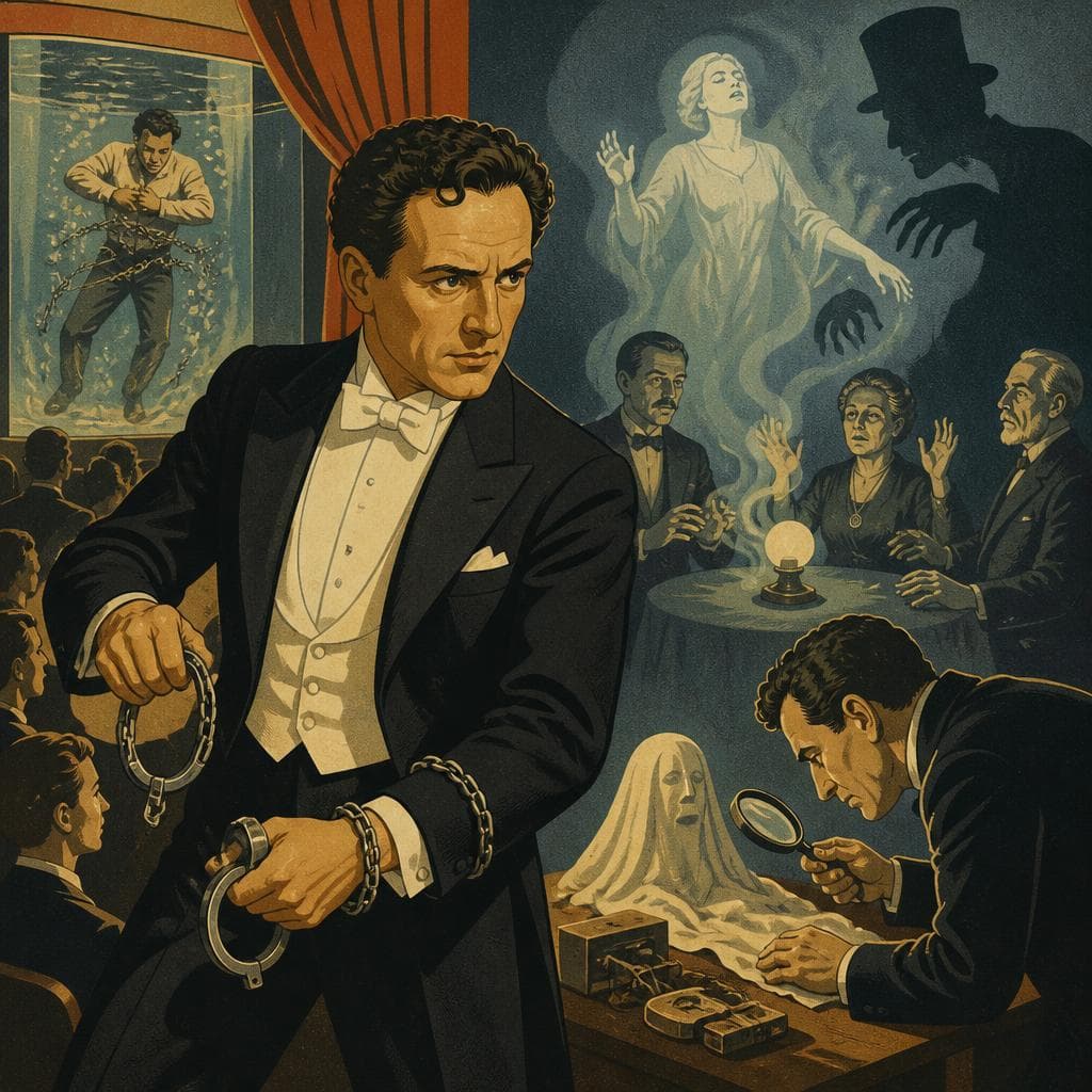 Cover art for Houdini’s Hardest Act Was Unmasking the Dead