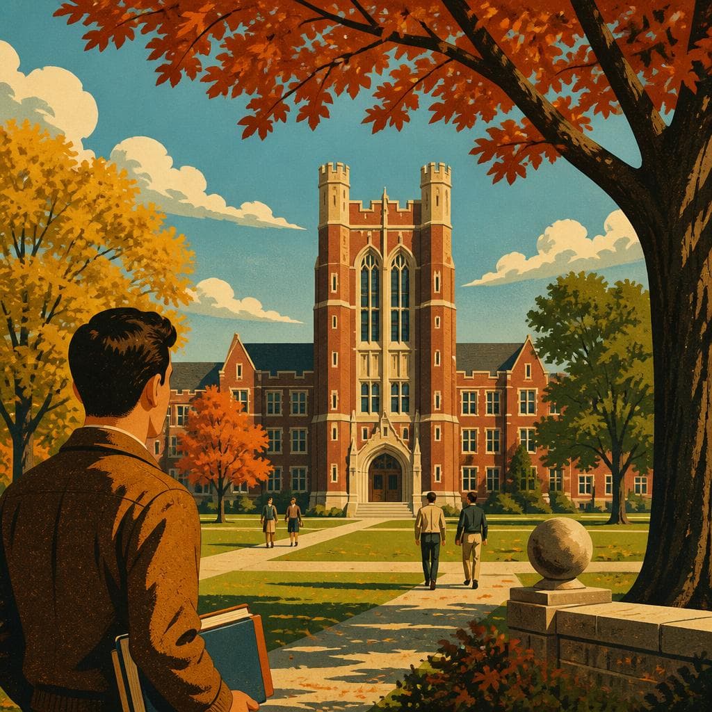 Cover art for Old Main and the Moment a College Became Real