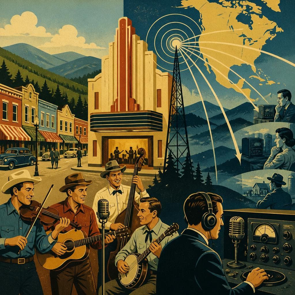 Cover art for Where Main Street Carried the Music