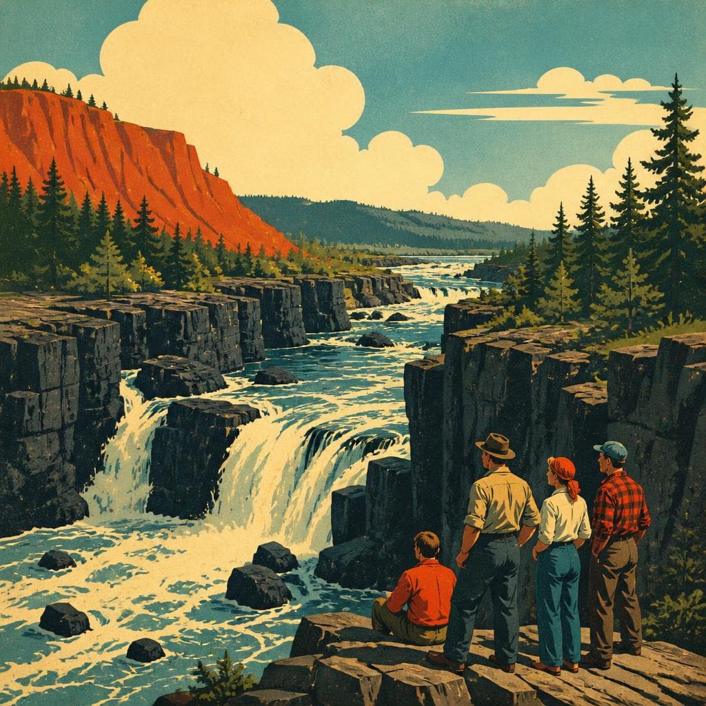 Cover art for Where Fire Met Flood on the St. Croix