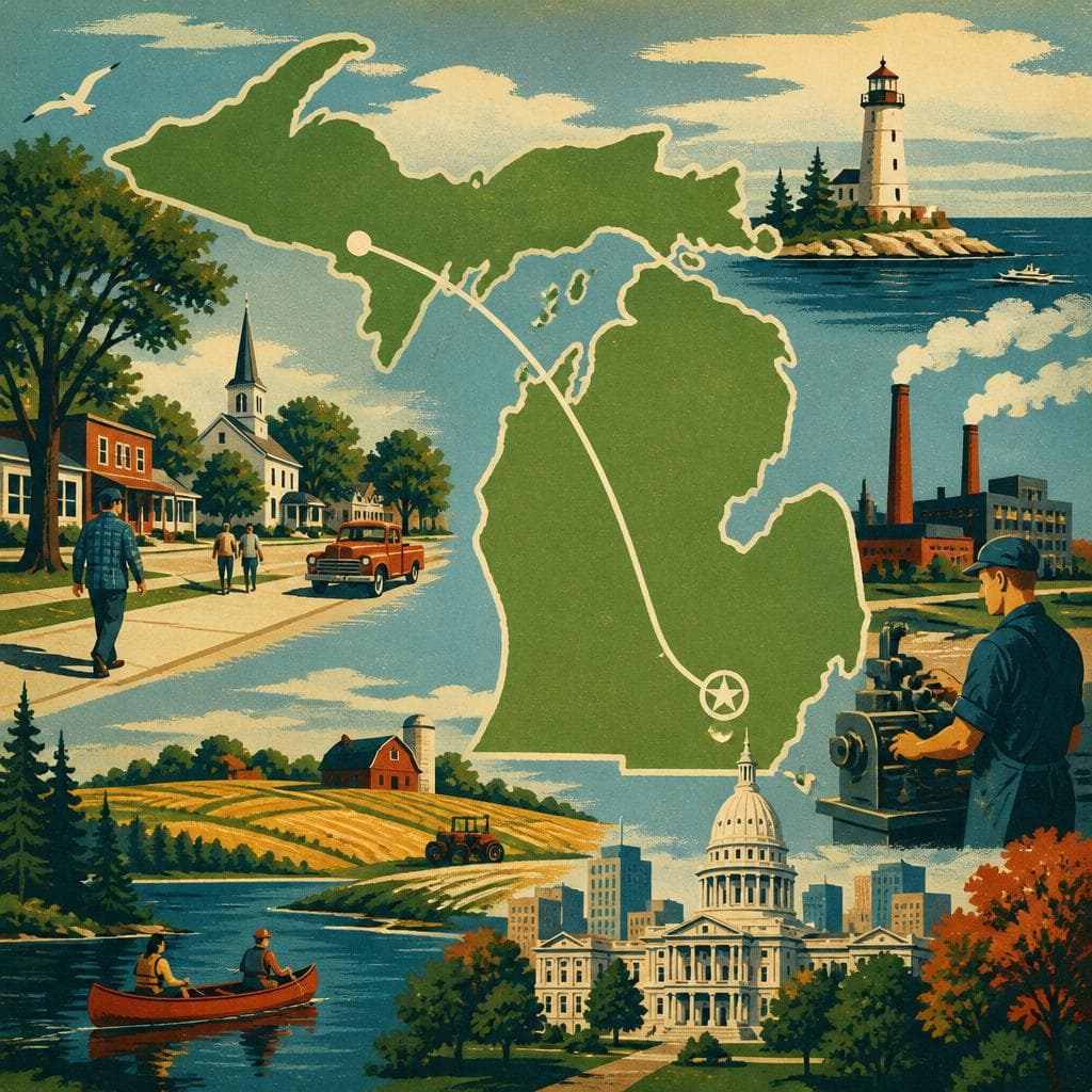 Cover art for From Newberry to Lansing