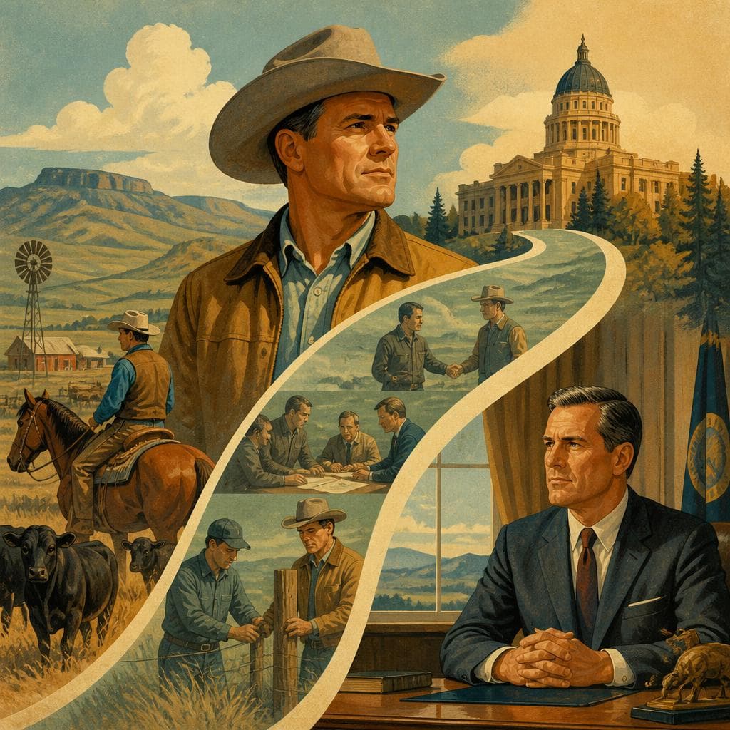 Cover art for From McCone County to the Governor’s Office