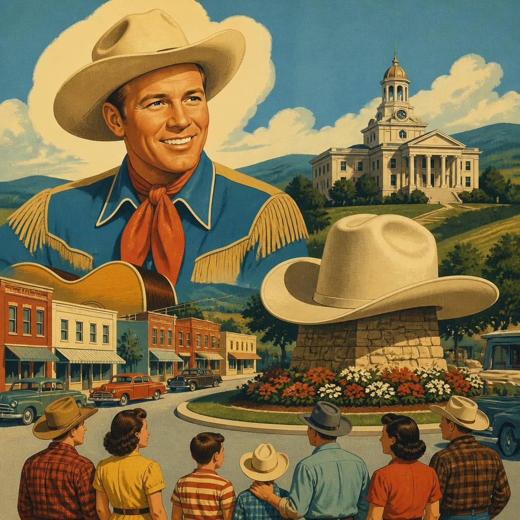 Cover art for When Berwyn Signed Itself Gene Autry