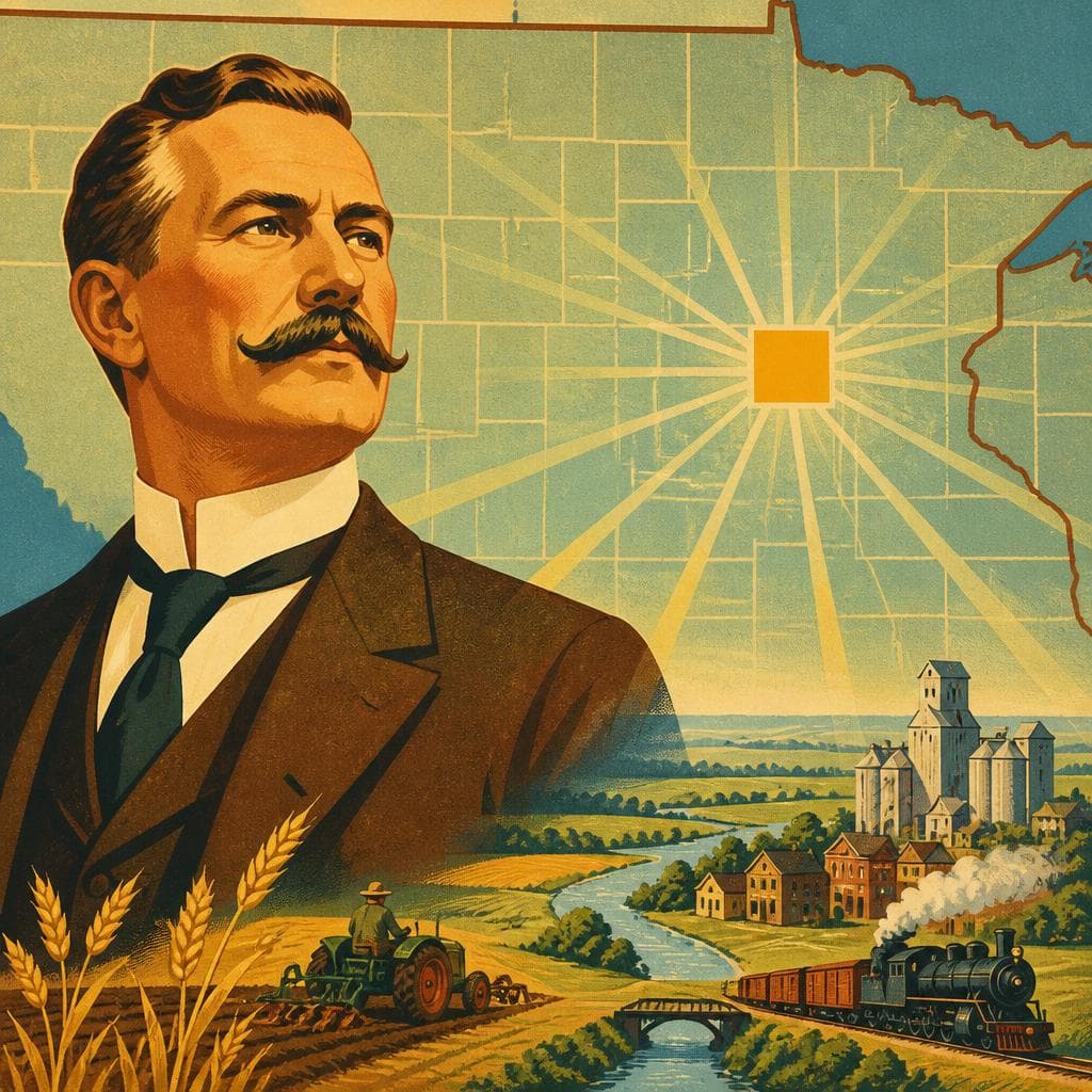 Cover art for The Man Important Enough to Name a County For