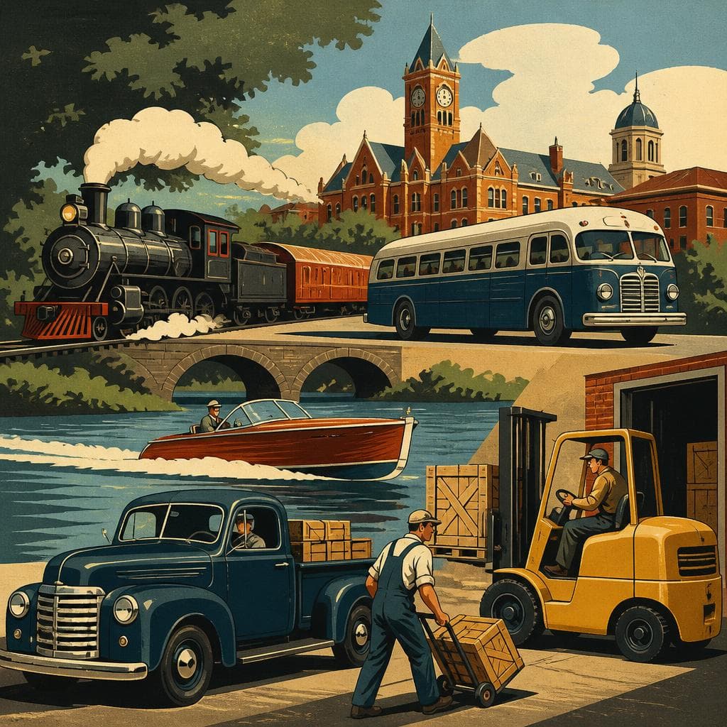 Cover art for The Vehicles That Kept Auburn Moving