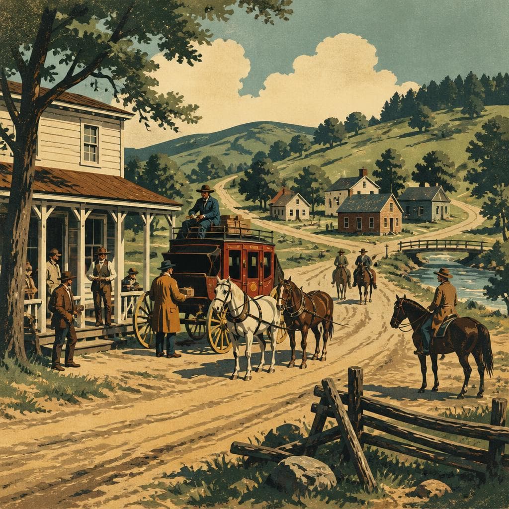 Cover art for Where the Frontier Waited for the Mail