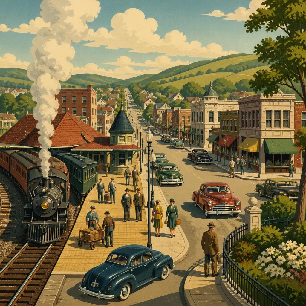 Cover art for Where the Rails Met Main Street