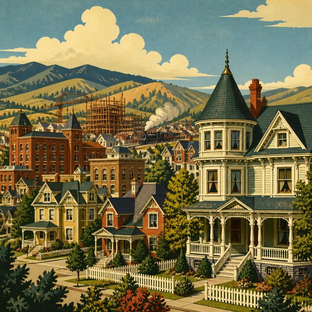 Cover art for Where Harriman’s Big Hopes Built in Wood and Brick