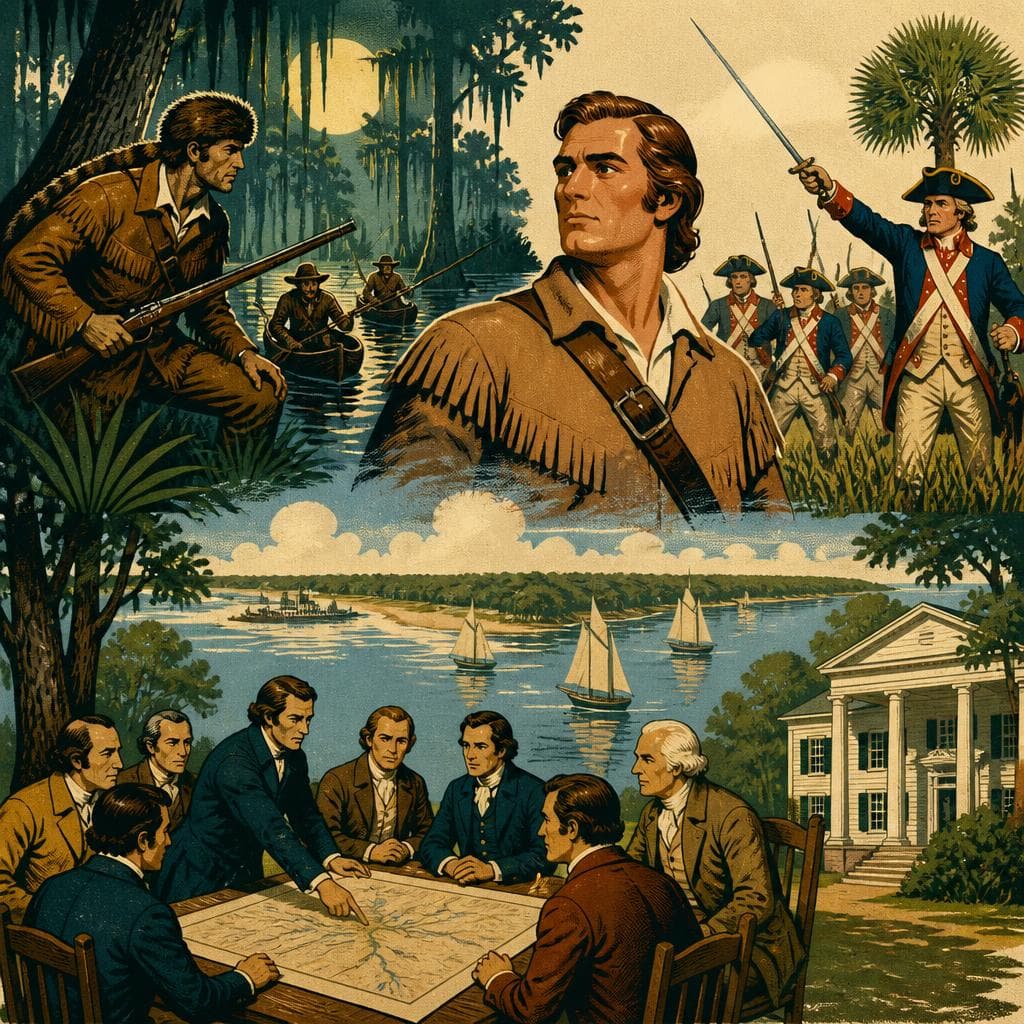 Cover art for How the Swamp Fox Reached South Mississippi