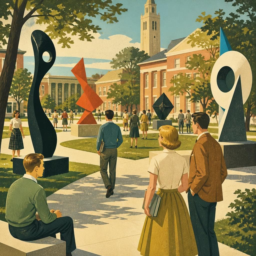 Cover art for How a College Campus Became an Art Walk